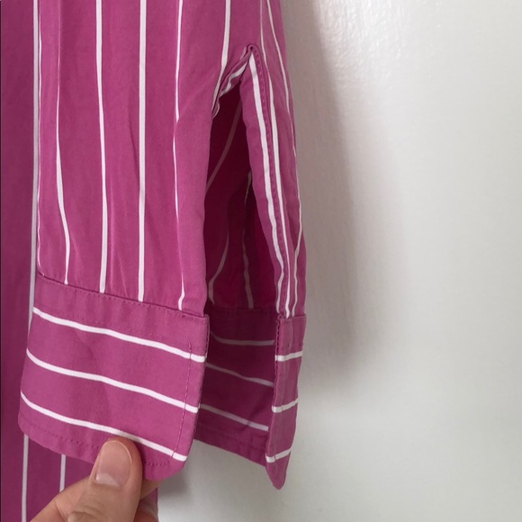Ralph Lauren pink and white stripe button down - Picture 6 of 6